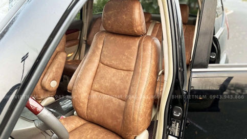 Bọc ghế da bò thật Lexus GX460: Cao cấp, Form mẫu chuẩn, mẫu mới nhất